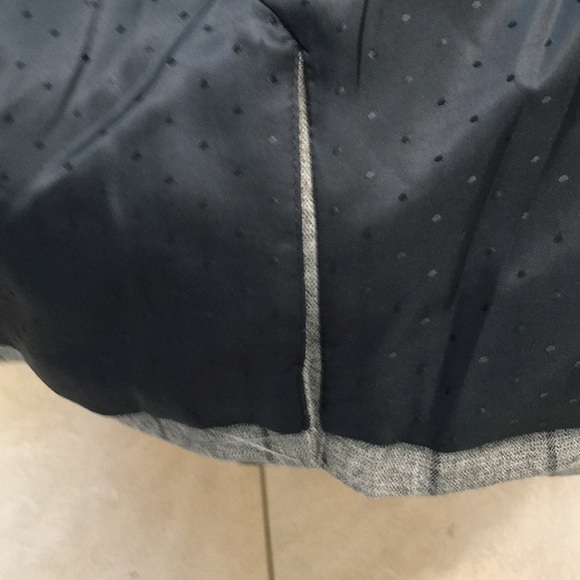 Banana Republic heather& gray stripe  jacket/ blazer - Picture 7 of 8
